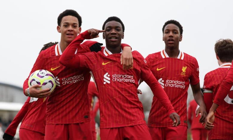 Liverpool U18s Stage Late Comeback to Draw with Man Utd U18s