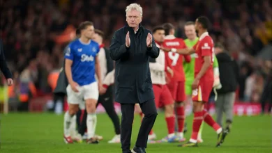 'He's offside'- David Moyes fumes at VAR after Derby defeat 13 'He's offside'- David Moyes fumes at VAR after Derby defeat