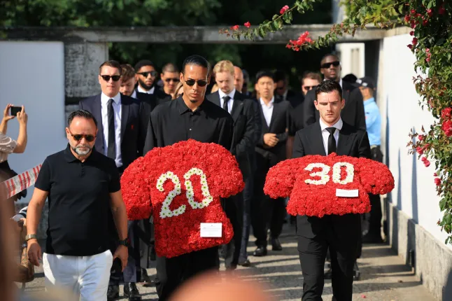 Liverpool Players Return To Training As Club Mourns Diogo Jota 1 Liverpool Players Return To Training As Club Mourns Diogo Jota