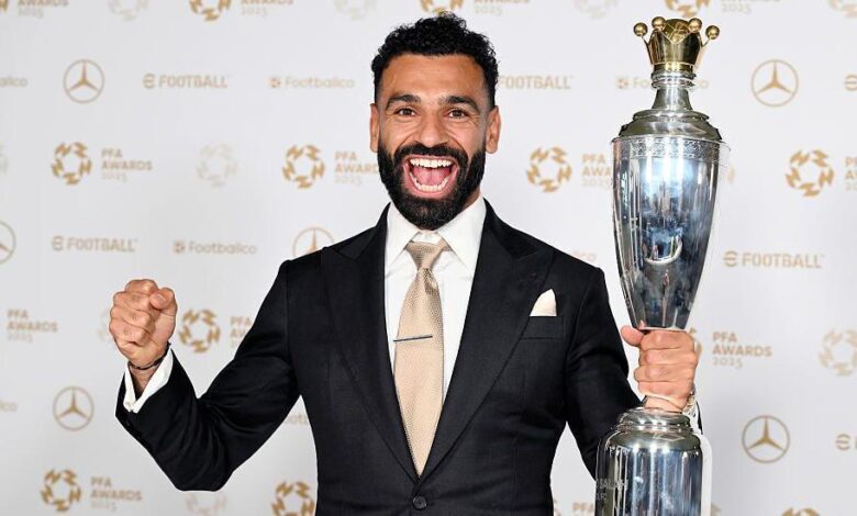 Mohamed Salah Wins Record Third PFA Player Of The Year