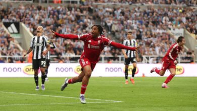 Match report: Ngumoha saves Liverpool’s blushes at Newcastle