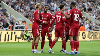 Liverpool vs Newcastle Ratings: Ngumoha shines as Wirtz struggles again 9 Liverpool vs Newcastle Ratings: Ngumoha shines as Wirtz struggles again