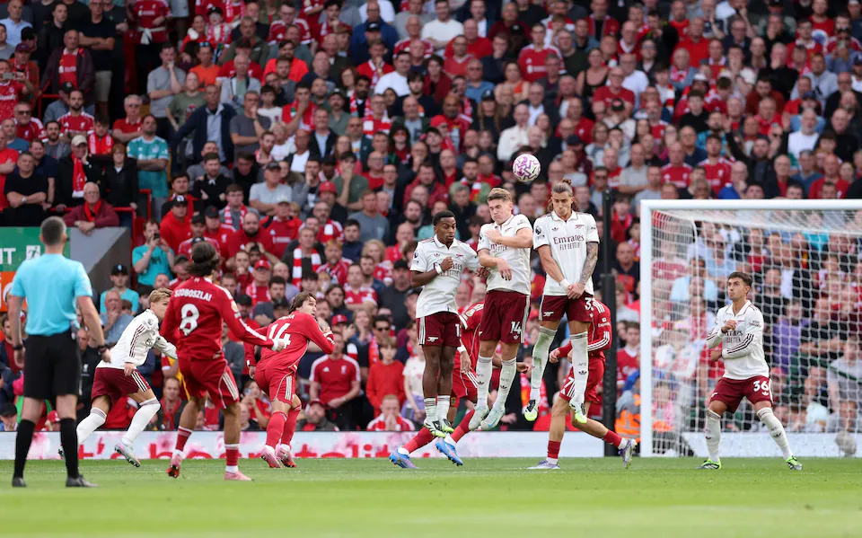 Liverpool 1-0 Arsenal: Szoboszlai’s Stunning Free-Kick Seals Victory