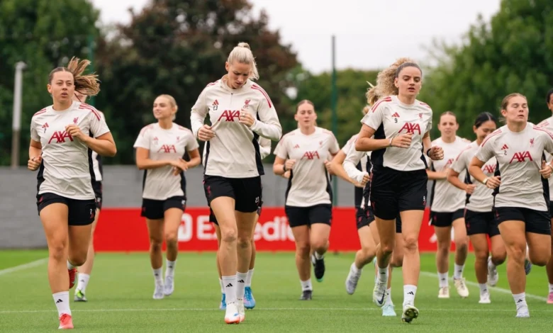 Photos: Liverpool Women Step Up Pre-Season Training At Melwood 1 Liverpool Women Step Up Pre-Season Training