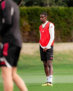 Alexander Isak Trains With Liverpool For The First Time