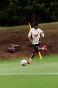 Alexander Isak Trains With Liverpool For The First Time