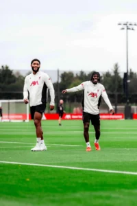 Alexander Isak Trains With Liverpool For The First Time Alexander Isak Trains With Liverpool For The First Time