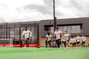Alexander Isak Trains With Liverpool For The First Time Alexander Isak Trains With Liverpool For The First Time