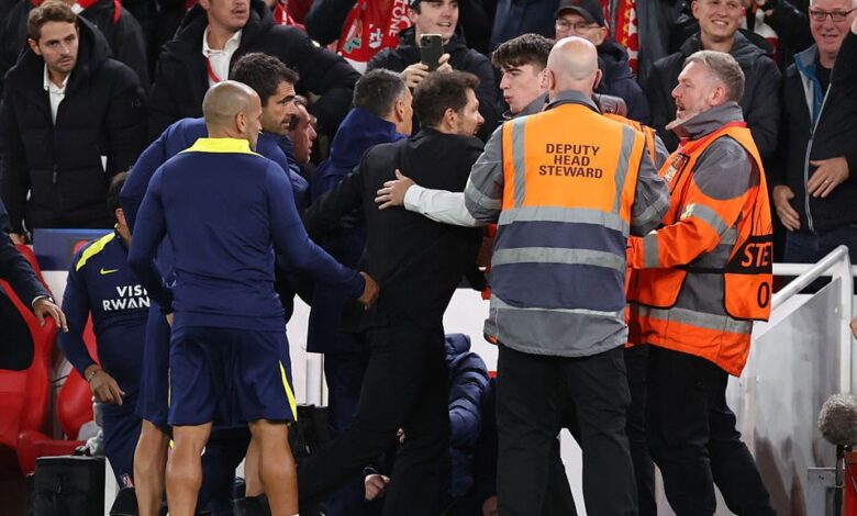 Liverpool Charged by UEFA Over Diego Simeone Red Card Incident