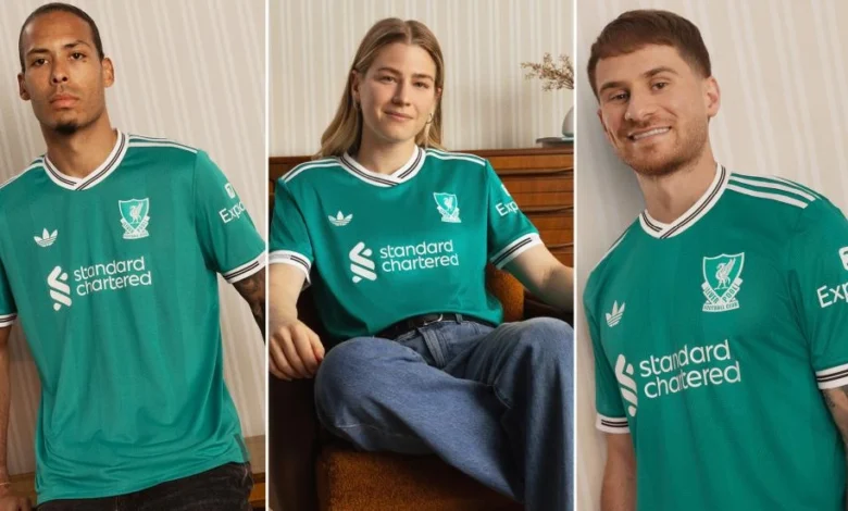Photos: Liverpool Unveil New Third Kit For 2025-26 Season 1 Photos: Liverpool Unveil New Third Kit For 2025-26 Season