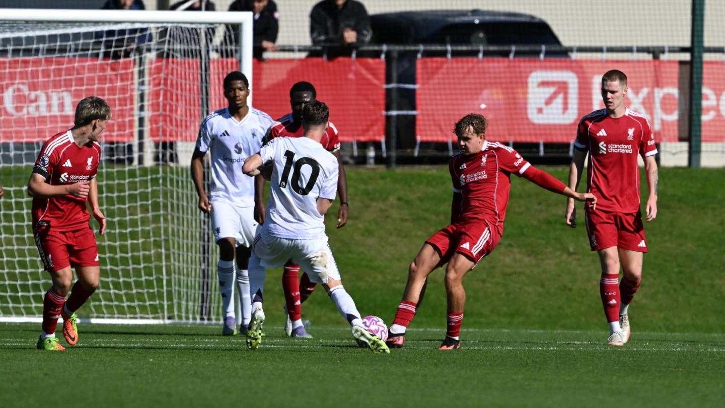 Liverpool U21s Beaten 2-1 By Manchester United At Kirkby 2 Liverpool U21s Beaten 2-1 By Manchester United At Kirkby